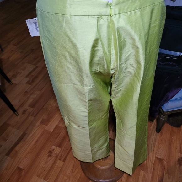 Elegant Carmen Marc Valvo Silk Pants - Size 14 - Picture 5 of 5